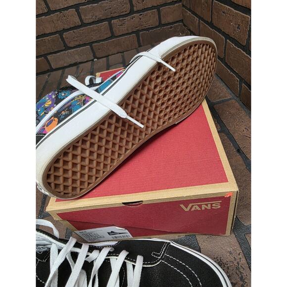 Vans SK8-Hi Men Size 10.5 Womens Size 12 Trippy Drip Skull Casual Shoes - Picture 6 of 8